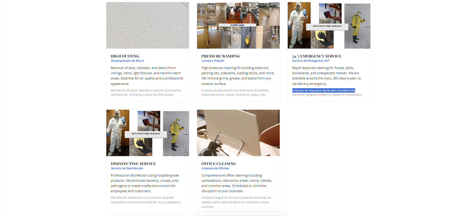 Disinfecting and Sanitizing